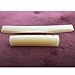 Libretone Acoustic Guitar Bone Bridge Saddle and Nut Real Camel Bone Nut and Saddle for Martin Guitar Wave Compensated
