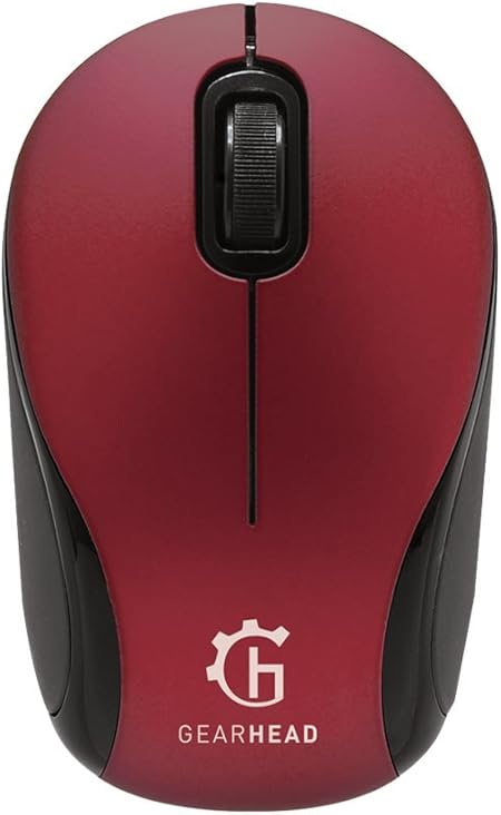Gear Head Universal Wireless Optical Mouse Red Mbt9650red Amazon Ca Computers Tablets