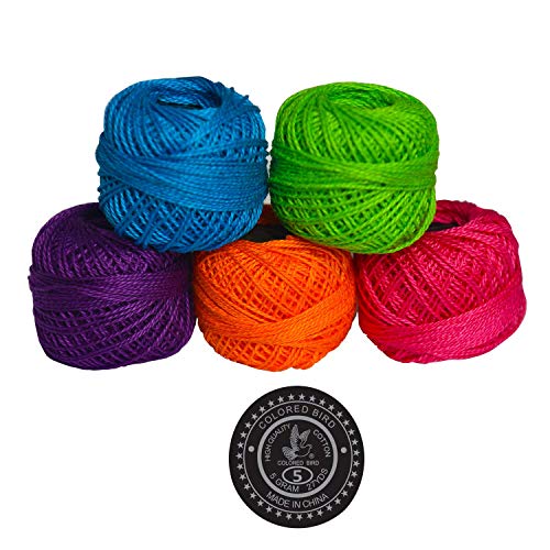 2 LE+PAON+Crochet+Thread+Colors