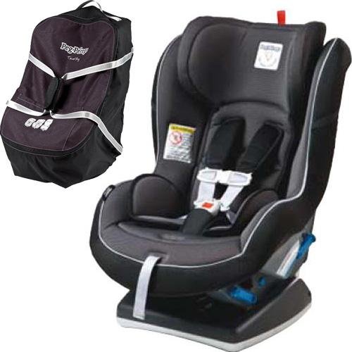 Peg Perego Primo Viaggio Convertible Car Seat Crystal Black with Travel
Bag