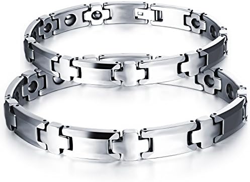 Tungsten Steel Bracelet Health Care Magnet Bracelet For Men And Women Valentine's Jewelry