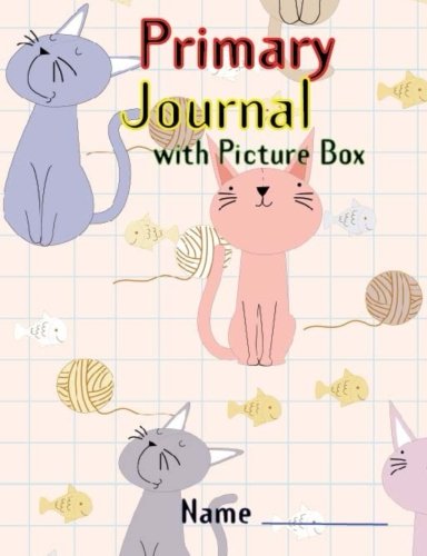 !B.e.s.t Primary Journal with picture box: Improve creative by drawing the picture, Primary notebook with Cut DOC