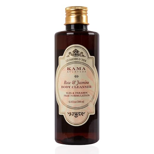 Kama Ayurveda Rose and Jasmine Body Cleanser, 6.7 Fl Oz