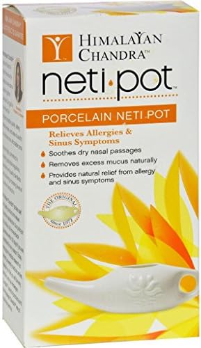 Himalayan Institute Neti Wash Ceramic Neti Pot - 1 Pot