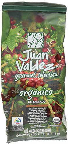 Juan valdez 100% organic coffee, 10-ounce