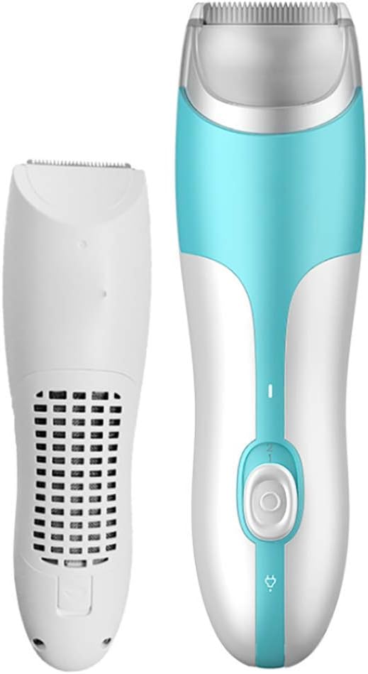 QQ GO Baby Hair Clippers, Silent Hair Trimmer for Children, Cordless Toddler Haircut Machine, USB Rechargeable, Waterproof,2 Guide Combs
