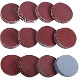 120 Pieces Sanding Discs Pad Hook and Loop Sandpaper Disc for Drill Grinder Rotary Tools, 12 Different Grits (60 to 3000 Grit, 10 Pieces Each Grit) (2 Inch)