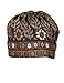 100% Alpaca Hand Knitted Winter Beanie Hat "Tibet Pattern"