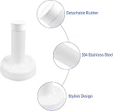 Northern Brothers 6 Pack Door Stop, Wall Mounted White Noise Dampening Rubber view 4