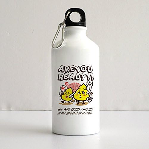 Xiayule Are You Ready 400ml Aluminum Sports Water Bottle