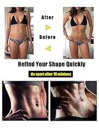 LAZAWG - Chaleco de adelgazamiento para mujer, para entrenamiento, pérdida de peso, neopreno, sauna, espalda cruzada, camiseta, sin cremallera