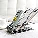 Stock Show 1Pcs Space Saving Metal TV Remote Control Storage Organizer/Caddy/Rack/Organizer,Black