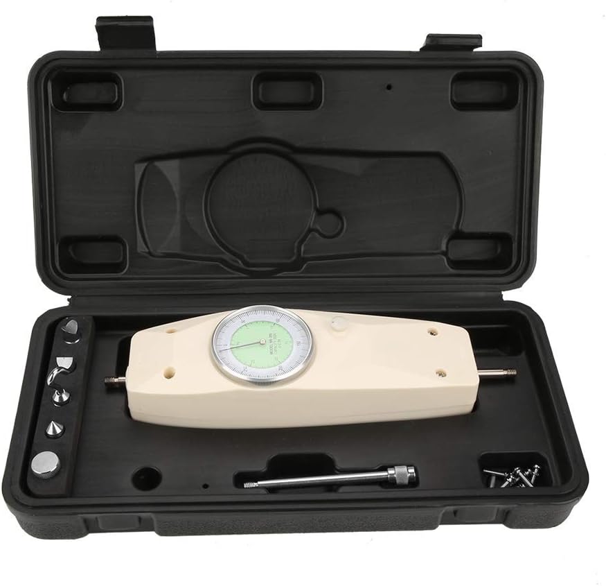YISUNF NK500 500N Mechanical Analog Push Pull Force Gauge Meter