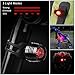 Bike Light Rechargeable USB - Te-Rich Ultra Bright 1200 Lumen Cree LED Flashlight Bicycle Headlight Mountain, Road Bike Cycling Torch - Taillight and Battery Included
