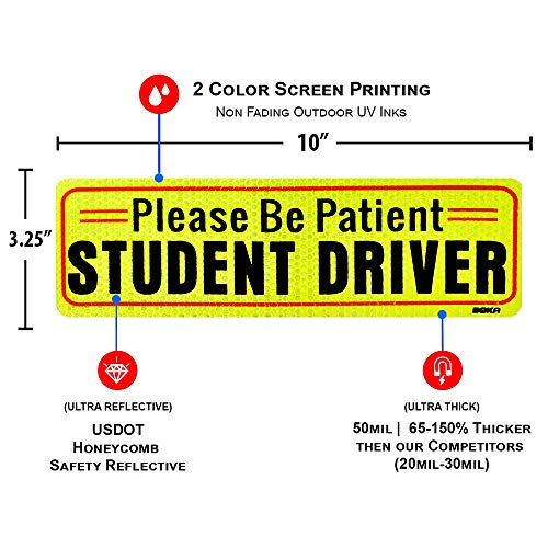 1 BOKA+Student+Reflective+Vehicle+Magnetic