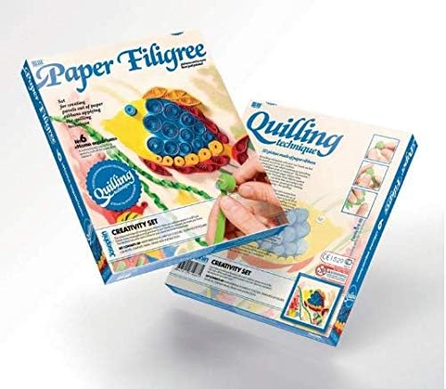 Josephin ELF967006 Paper Filigree The Set Home Aquarium, Multi Colour, One Size, Multicolor