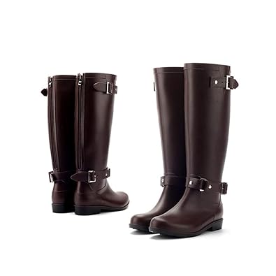 Amazon レインブーツ ロング レインシューズ レディース 長靴