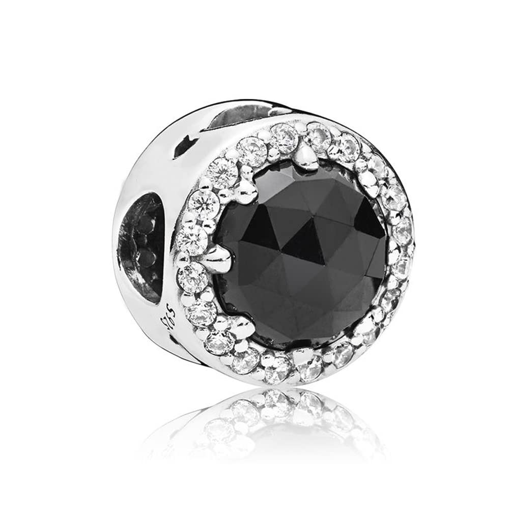 PANDOCCI 2018 Autumn Evil Queen s Black Magic Crystals 925 Silver Bead DIY Fits for Original Pandora Bracelets Charm Fashion Jewelry