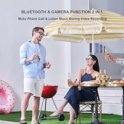 OhO Smart Glasses,64G Camera & Bluetooth Sunglasses