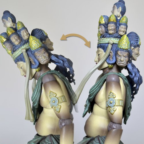 Kaiyodo No.013 Kannon Revoltech Takeya Series