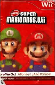 New Super Mario Bros Wii Instruction Booklet (Nintendo Wii Manual Only