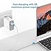 iClever USB Type C to Type C Cable, 7.2ft USB C to USB C 3.0 Cable 2.2M, Fast Charging and Data Sync Cable for MacBook, Samsung Galaxy Note 8, S8, S8+, Nintendo Switch, Google Pixel, Nexus 6P 5X