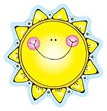 Carson Dellosa | Suns Cut-Outs | 6-inch x 6-inch, 36pcs