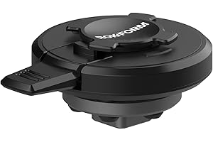 Rokform – Motorcycle Mount Vibration Dampener V2, Specially Designed Perch Phone Mount, for iPhone and Samsung Twist Lock Cases, Version 2 (Black)