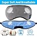 Bluetooth Eye Mask Sleep Headphones,ZesGood Bluetooth 5.0 Wireless Music Travel Sleep Headphones Built -in HD Speakers Microphone Handsfree Adjustable and Washable