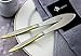 CLEARANCE fimicc Flatware Set with 24K Gold Plated 18/10 Stainless Steel - Elegant Silverware set of 20 Pieces - Cutlery Set Service for 4