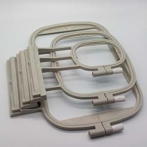 Amazon.com: HONEYSEW 3 Hoops for Brother Embroidery