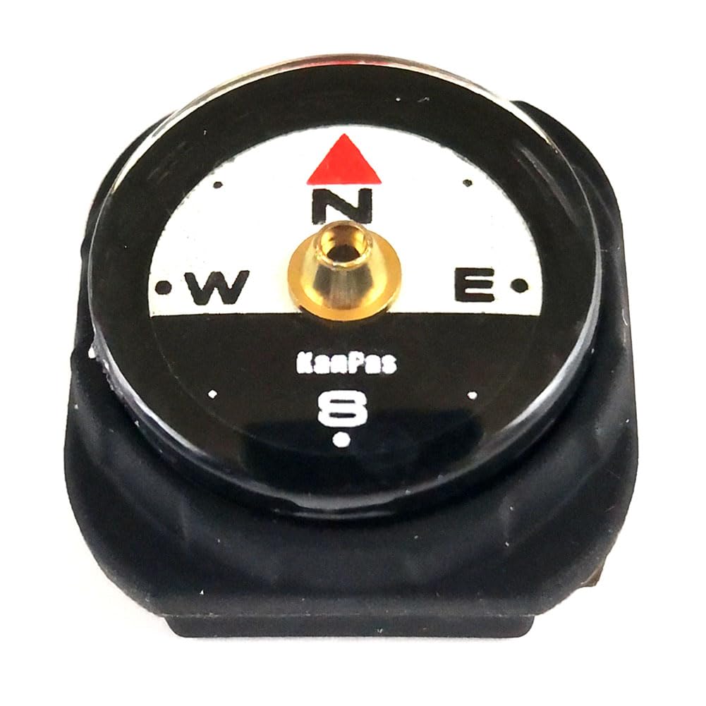 KanPas Mini Luminous Button Compass for Watch Band Lanyard (A-20)