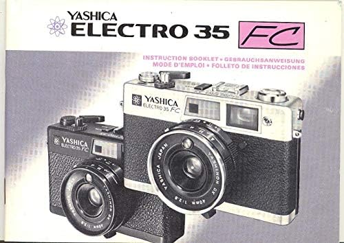 Yashica Electro 35 FC Original Instruction Manual - Multi Language