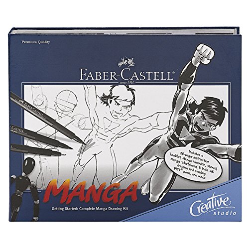 Creative studio getting started art kit: manga drawing