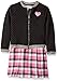 Youngland Girls' Little 2 Pc Set, Dress with Bomber Jacket