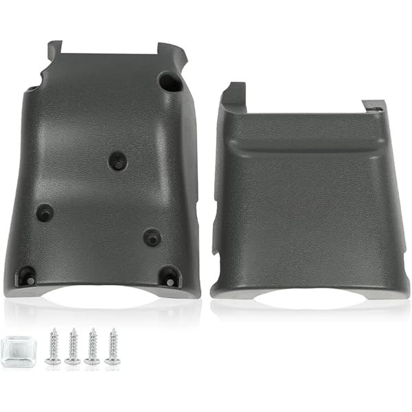 Amazon.com: HAITUO AUTO PARTS Color Grey Steering Column Cover Set 