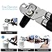 Manual Can Opener 3-in-1 Bottle Cap Lever Opener Hands Free Lids off Jar Opener With Stainless Steel Blade Easy Turn Knob and Ergonomic Handles Smooth Edge Tin Opener Kitchen Tool By H&HODOR