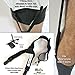 Hold-Ups Stay-downs Dress Shirt Stays Y-Style Metal with USA Patented No-slip Clips
