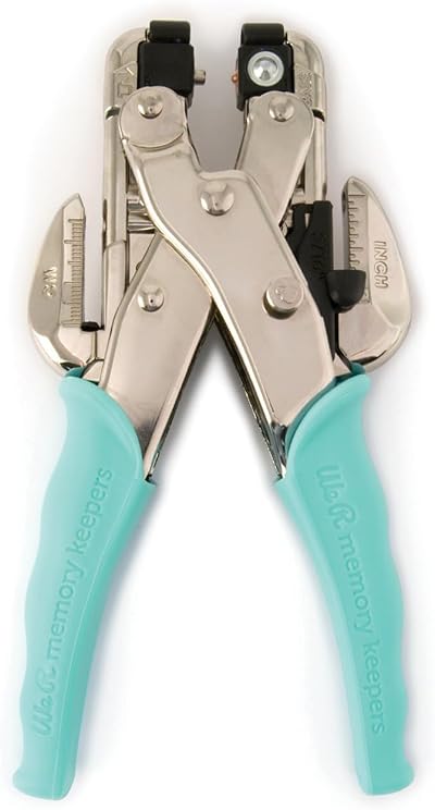 We R Memory Keepers hole punch & eyelet setter Blue