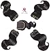 HLSK Brazilian Hair Bundles With Closure 4 Pcs 8