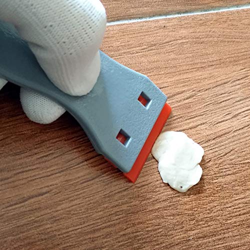 GUGUGI Plastic Razor Scrapers Drywall Scrapers Tile Knife with 10 PCS 1.5 inch Refillable Double Edge Plastic Razor Blades Ideal for Auto Window Tint, Vehicle Vinyl Wrap, Decal Sticker Removing - Thumbnail 7