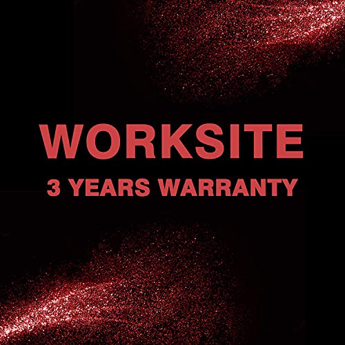 WORKSITE 34 Pcs Household Tool and Accessories Kit Including 18V Cordless Drill Driver Rechargeable 15+1 Position Keyless Torque Clutch, Variable Speed Switch, Screwdriver Accessory Set with Tool Bag