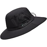 Performance Golf Hat with Wide Brim - UPF 50+ Sun Protection - Fore Golf in Black