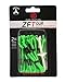 Zero Friction Tour 3-Prong Golf Tees (3-1/4 Inch, Citrus Green, Pack of 30)