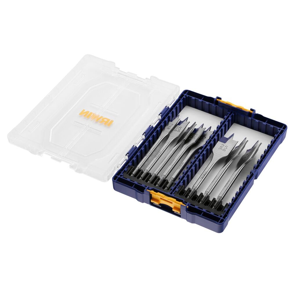 Blue Groove 4X Flat Bit Set, 8 Piece