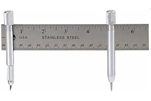 EXCEL BLADES 70036 Yardstick Compass-Lead & Pin Post
