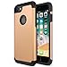 iPhone 8 Case, Trianium Protanium Apple iPhone 8 Case (2017) with Heavy Duty Protection / Shock Absorption / Dual Layer TPU + Rigid Back Armor / Scratch Resistant / Reinforced Corner Frame - Gold