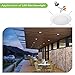 12 Pack 5/6 Inch Dimmable LED Disk Light Flush Mount Recessed Retrofit Ceiling Lights, 15W=120W, CRI90, 1050lm, 3000K Warm White, Installed in Junction Box or Recessed Can, ETL Listed