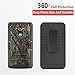 Droid Turbo Case, Circlemalls™ Dual Layers [Combo Holster] And Built-In Kickstand Bundled With Dual Layers Protection Hybrid Shockproof Phone Case And Stylus Pen For Motorola Droid Turbo XT1254-Camo