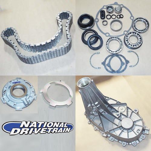 TRANSFER CASE REAR CASE HALF CHAIN BEARING & PUMP REBUILD KIT - NV263HD NP263HD